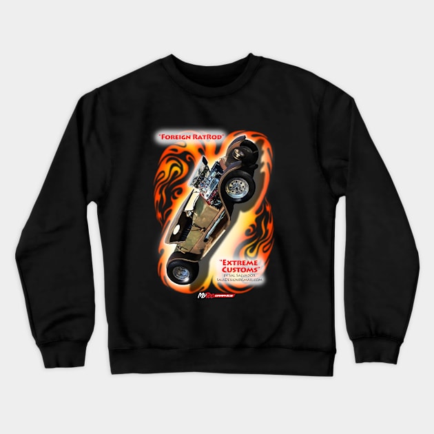 EC "ForeignRod" Crewneck Sweatshirt by MyTeeGraphics